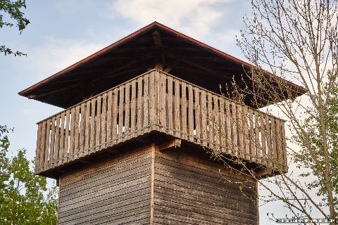 Gemeinde Ering Landkreis Rottal-Inn Aussichtsturm Vogelturm (Dirschl Johann) Deutschland PAN